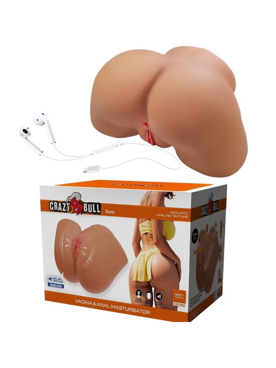 Crazy Bull Ilana - Masturbatore Vagina e Ano Realistici con Suono