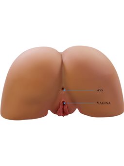 Crazy Bull Ilana - Masturbatore Vagina e Ano Realistici con Suono