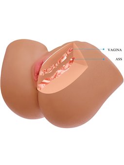 Crazy Bull Ilana - Realistic Vagina and Anus Masturbator with Sound