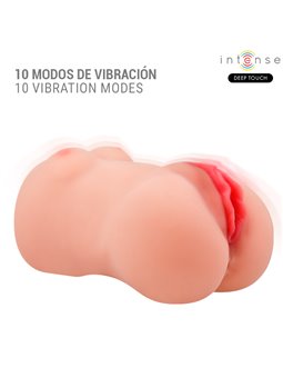 Intense Catherine - Silicone Vibrating Vagina Male Masturbator