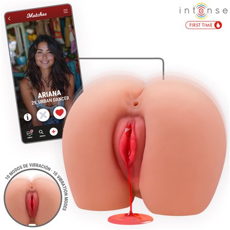 Intense Ariana - Masturbatore Vagina Vibrante con Sanguinamento