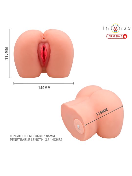 Intense Ariana - Vibrating Vagina Masturbator with Bleeding