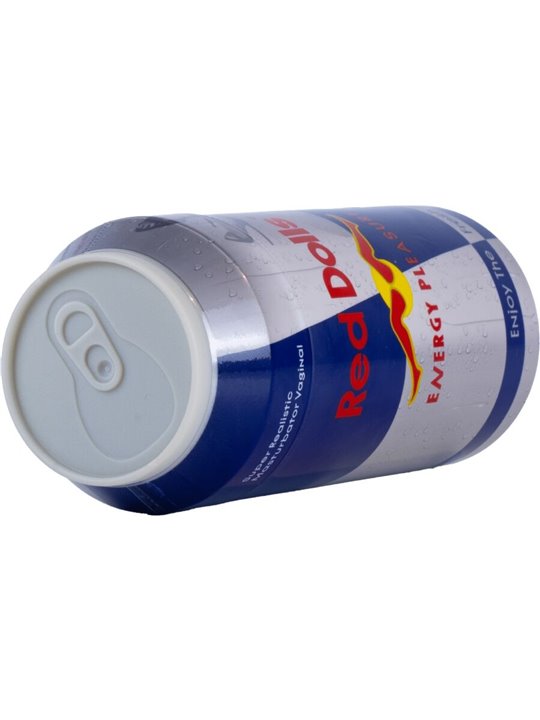 Alive - Male Masturbator Vagina Energy Drink Can Red