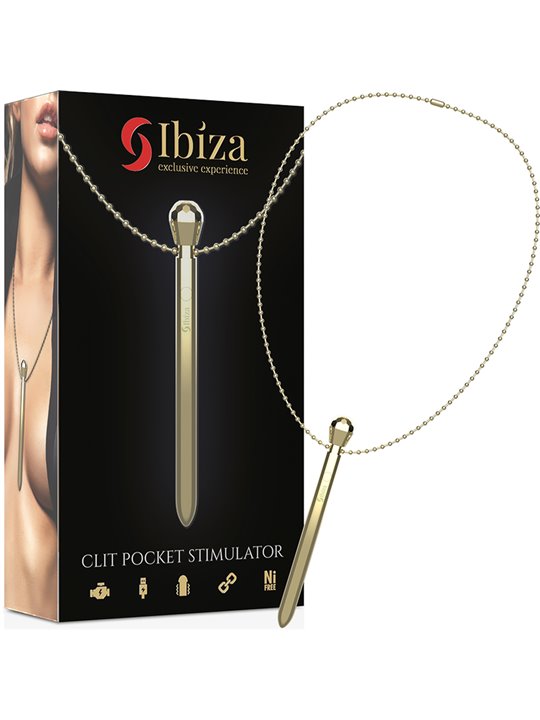 Ibiza Clit Pocket - Necklace Pendant Clitoral Stimulator