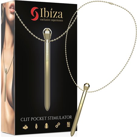 Ibiza Clit Pocket - Stimolatore di Clitoride a Ciondolo di Collana