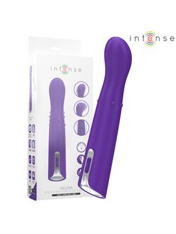 Intense Helena - Vibratore in Silicone Viola con Sfere Su e Giù