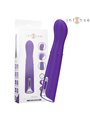 Intense Helena - Purple Silicone Vibrator with Up and Down Balls