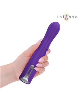 Intense Helena - Purple Silicone Vibrator with Up and Down Balls