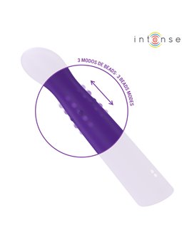 Intense Helena - Purple Silicone Vibrator with Up and Down Balls