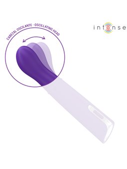 Intense Helena - Purple Silicone Vibrator with Up and Down Balls