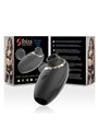 Ibiza - Black Silicone Clitoral Sucker Vibrator with Vibrating Tongue