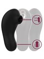 Rithual Shushu Pro - Mini Clitoral Sucking Stimulator Black 11 cm