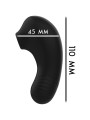 Rithual Shushu Pro - Mini Clitoral Sucking Stimulator Black 11 cm