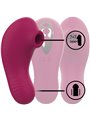 Rithual Shushu Pro - Mini Clitoral Sucking Stimulator Garnet 11 cm