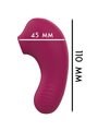 Rithual Shushu Pro - Mini Clitoral Sucking Stimulator Garnet 11 cm