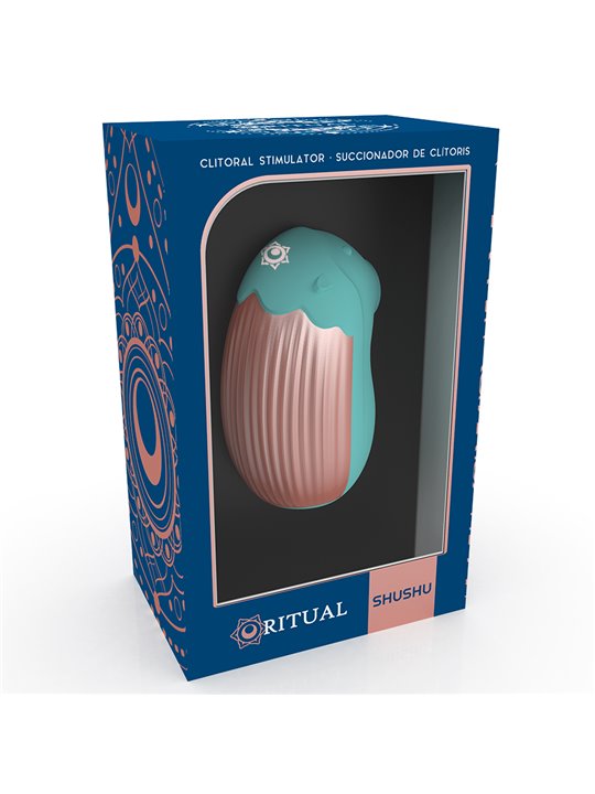 Rithual Shushu - Mini Stimolatore Succhia Clitoride in Silicone Verde