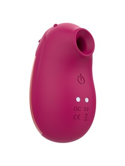 Rithual Shushu - Mini Stimolatore Succhia Clitoride in Silicone Granata