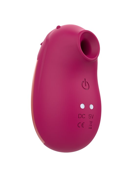 Rithual Shushu - Mini Stimolatore Succhia Clitoride in Silicone Granata