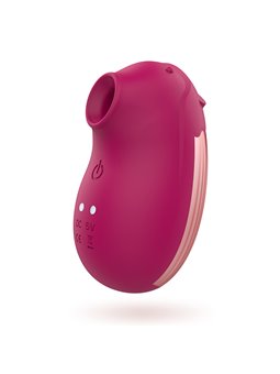 Rithual Shushu - Mini Stimolatore Succhia Clitoride in Silicone Granata