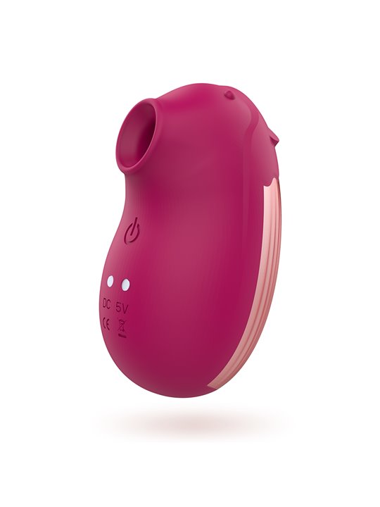 Rithual Shushu - Mini Stimolatore Succhia Clitoride in Silicone Granata