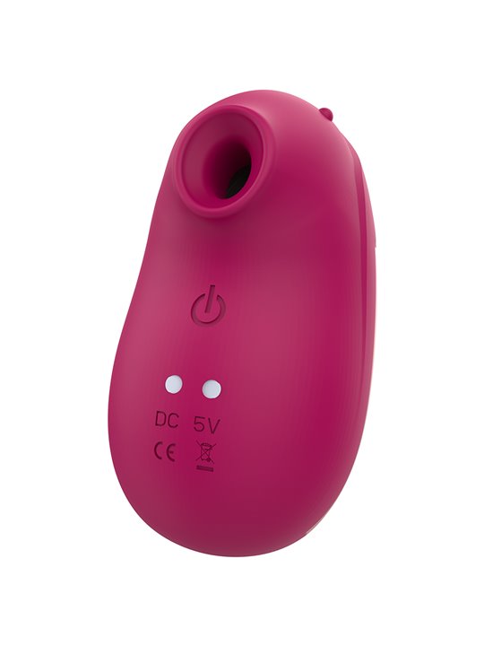Rithual Shushu - Mini Stimolatore Succhia Clitoride in Silicone Granata