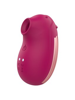 Rithual Shushu - Mini Stimolatore Succhia Clitoride in Silicone Granata