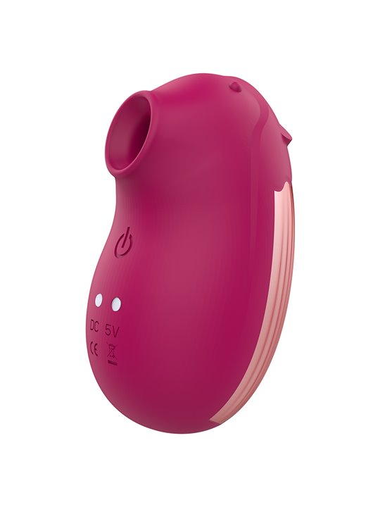 Rithual Shushu - Mini Clitoral Stimulator in Garnet Silicone