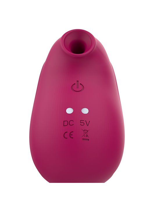 Rithual Shushu - Mini Stimolatore Succhia Clitoride in Silicone Granata