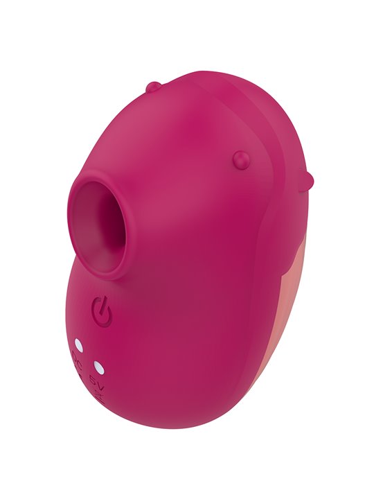 Rithual Shushu - Mini Stimolatore Succhia Clitoride in Silicone Granata