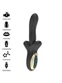 Ibiza - Vibratore Punto G in Silicone con Effetto Spinta e Morso