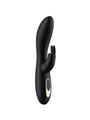 Ibiza Euphoric Spinning - Vibratore Rabbit Nero con Funzione Rotazione