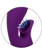 Ibiza Twister - Vibratore Rabbit in Silicone Nero con Vibro-Rotazione