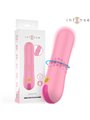 Intense Barbara - Vibratore Punto G in Silicone Rosa con Sfere Rotanti