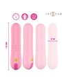 Intense Barbara - Vibratore Punto G in Silicone Rosa con Sfere Rotanti
