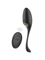 Ibiza - Black Silicone Vibrating Egg with Rechargeable Remote Control