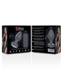 Ibiza - Plug Anale Vibrante in Silicone Nero con Telecomando Taglia L