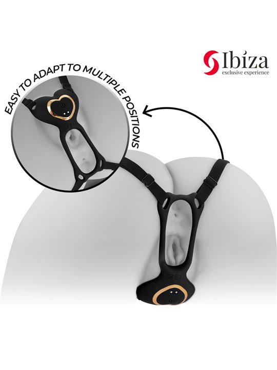 Ibiza Hearth Panty - Heart Vibrator for Straight Couples with Remote Control