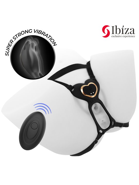 Ibiza Hearth Panty - Vibratore Cuore per Coppie Etero con Telecomando
