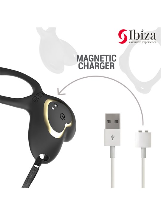 Ibiza Hearth Panty - Vibratore Cuore per Coppie Etero con Telecomando