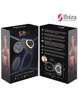 Ibiza Hearth Panty - Vibratore Cuore per Coppie Etero con Telecomando