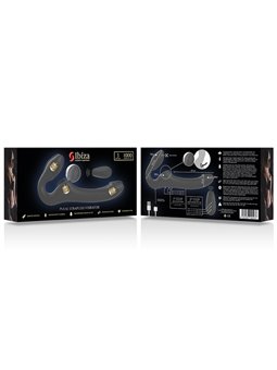 Ibiza Pulse Strapless - Silicone Strap-On Vibrator with Remote Control