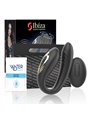 Ibiza Wave - Black Vibrating and Rotating Egg with Remote Control