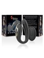 Ibiza Wave - Black Vibrating and Rotating Egg with Remote Control