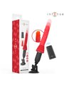 Intense Cynthia - Red Silicone Thrusting Vibrator with Remote Control