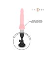 Intense Cynthia - Red Silicone Thrusting Vibrator with Remote Control