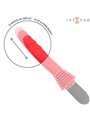 Intense Cynthia - Red Silicone Thrusting Vibrator with Remote Control