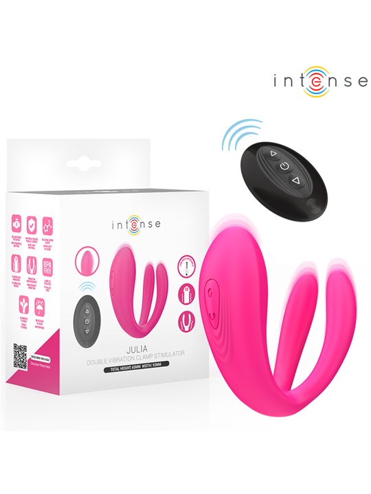 Intense Julia - Vibratore Stimolatore per il Clitoride con Telecomando
