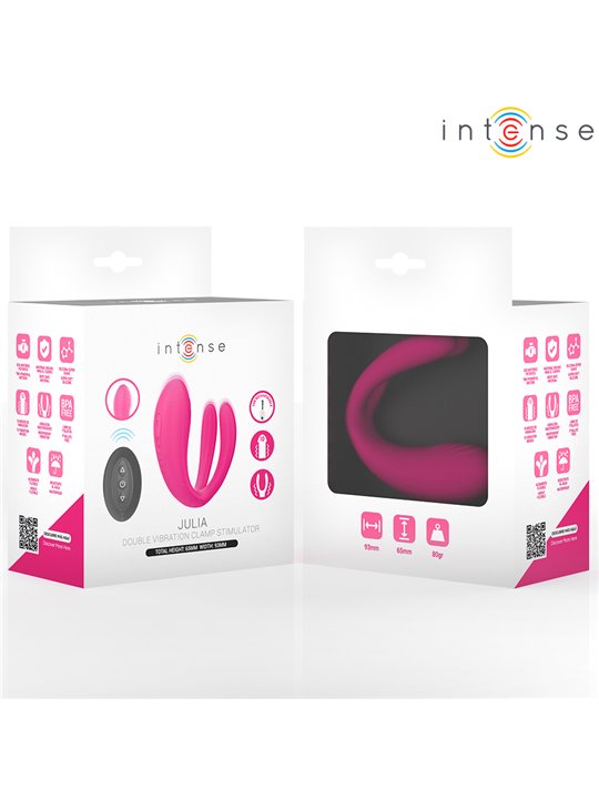 Intense Julia - Clitoral Stimulator Vibrator with Remote Control