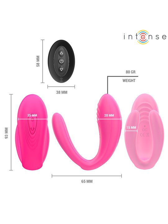 Intense Julia - Clitoral Stimulator Vibrator with Remote Control