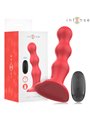 Intense Cody - Vibratole in Silicone Rosso con Ventosa e Telecomando